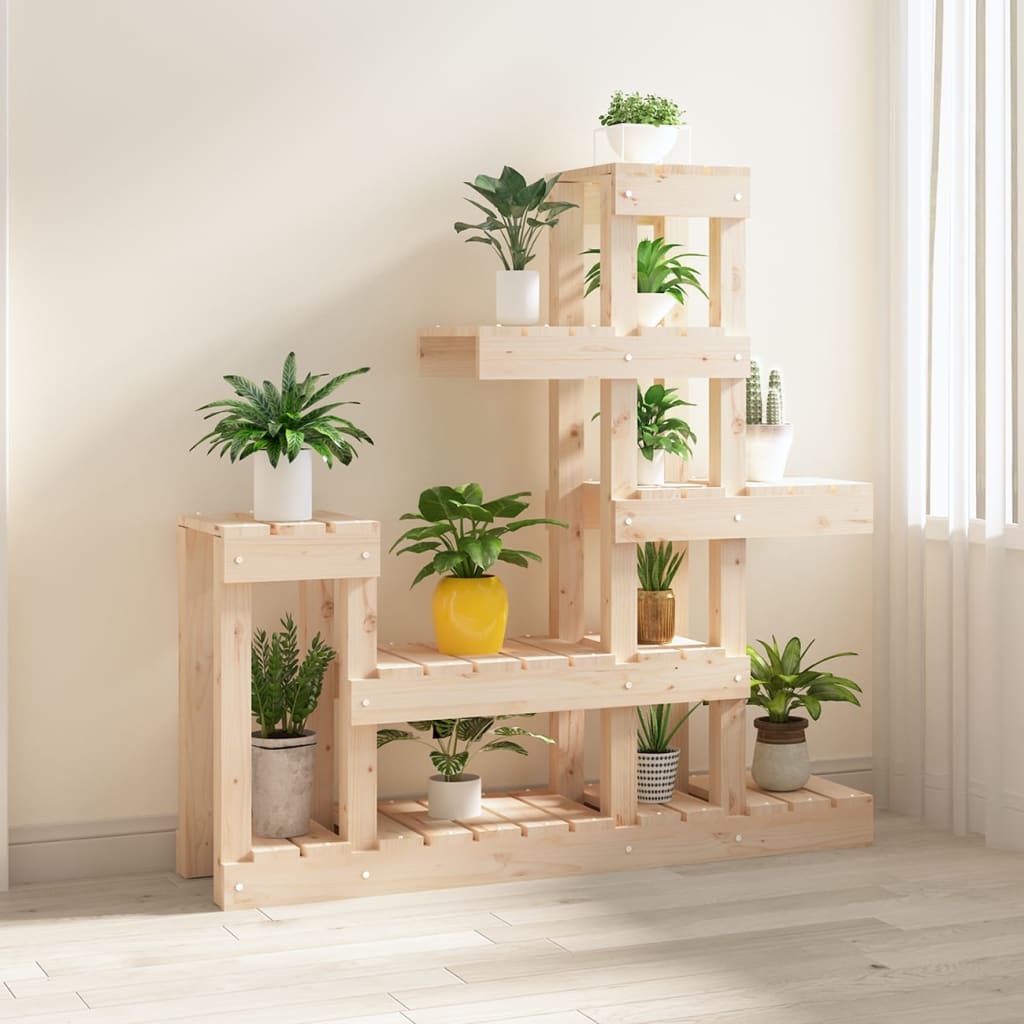 Supporto per piante Vidaxx 92x25x97 cm in legno di pino massiccio