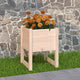 VidaXL Planning box 40x40x52.5 cm Solid pine