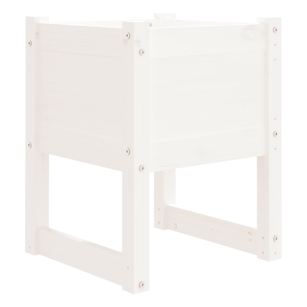 Vidaxl Planter Big 40x40x52.5 cm de pino sólido