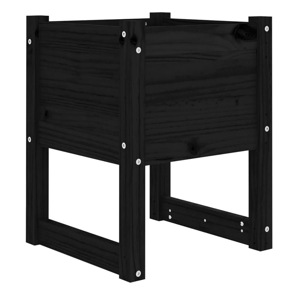 Vidaxl Planter Big 40x40x52.5 cm de pino sólido