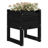 Vidaxl Fiorter Big 40x40x52.5 cm Pino solido nero
