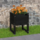 Vidaxl Planter Big 40x40x52.5 cm de pino sólido