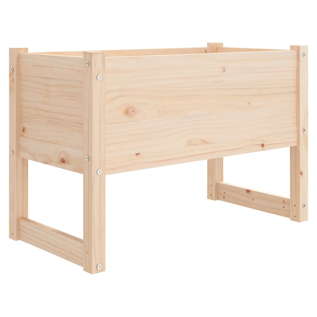 Jardinera vidaxx 78x40x52 cm madera maciza de pino
