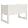 Vidaxl Planning Box 78x40x52 cm de pino sólido