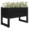 Vidaxl Planning Box 78x40x52 cm Solid Pine Black