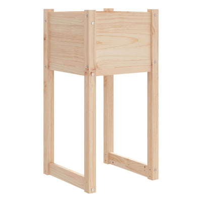 Casella di pianificazione Vidaxl 40x40x81 cm Pino solido