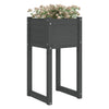 Plantadores Vidaxl 2 ST 40x40x81 cm de pino sólido