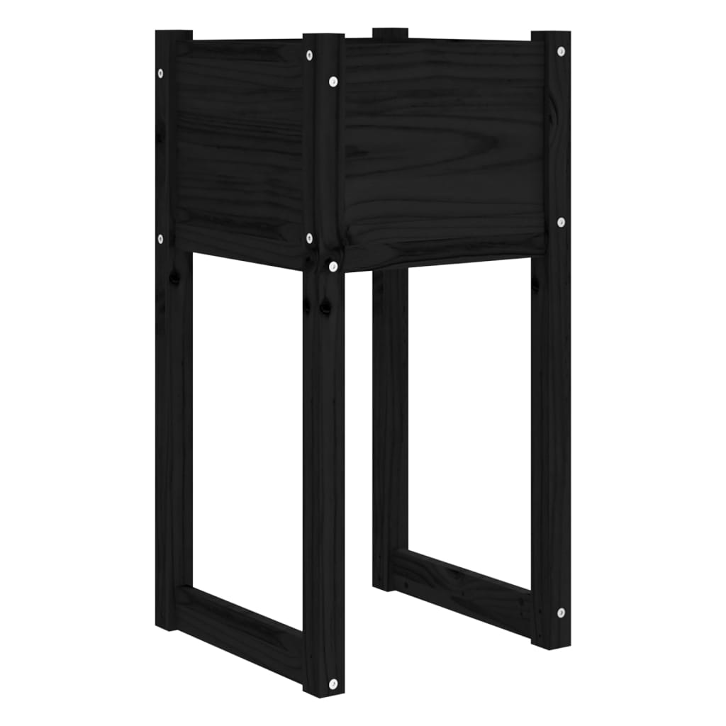 Vidaxl Planning Box 40x40x81 cm de pino sólido