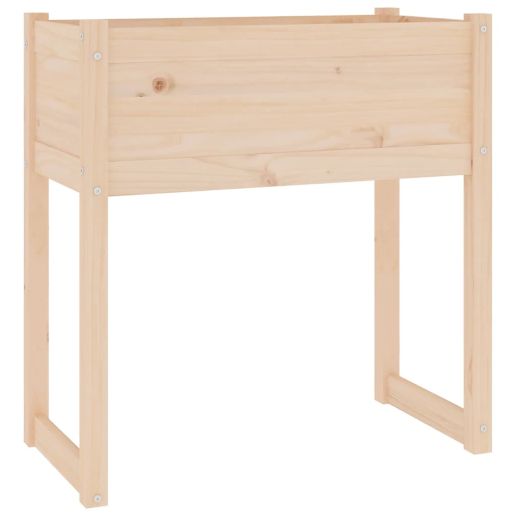 Casella di pianificazione di Vidaxl 78x40x81 cm Pino solido