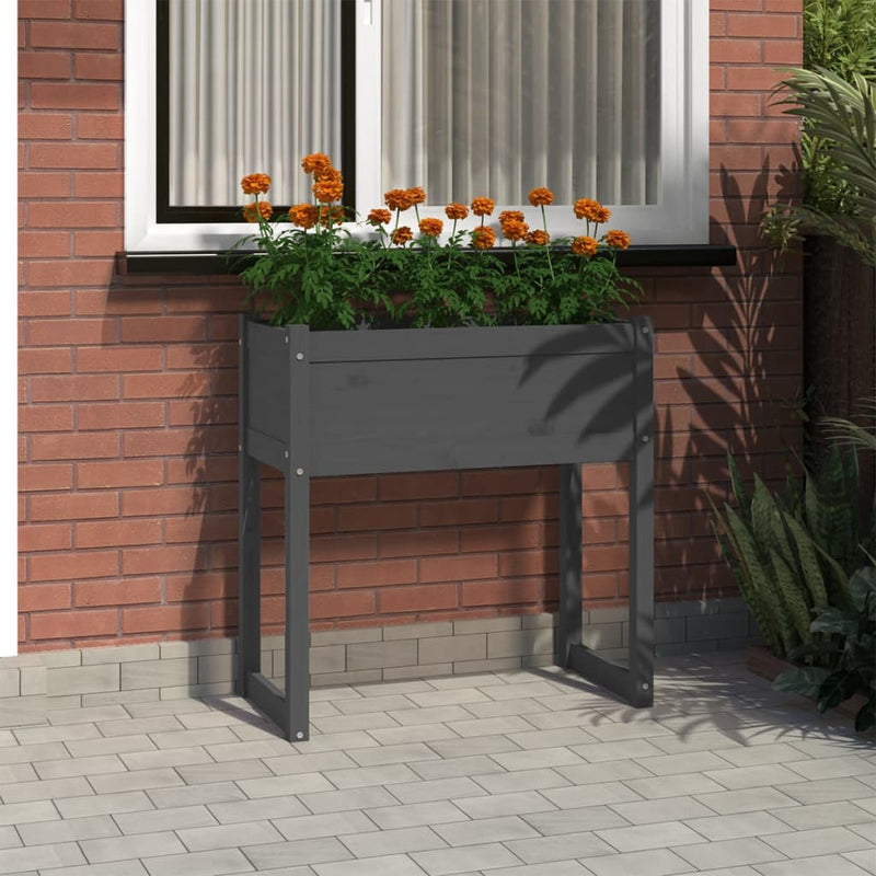 Casella di pianificazione Vidaxl 78x40x81 cm Pine solido