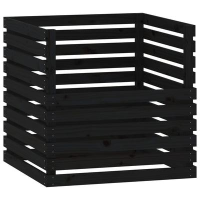 Vidaxl Compost Bin 80x80x78 cm de pino sólido