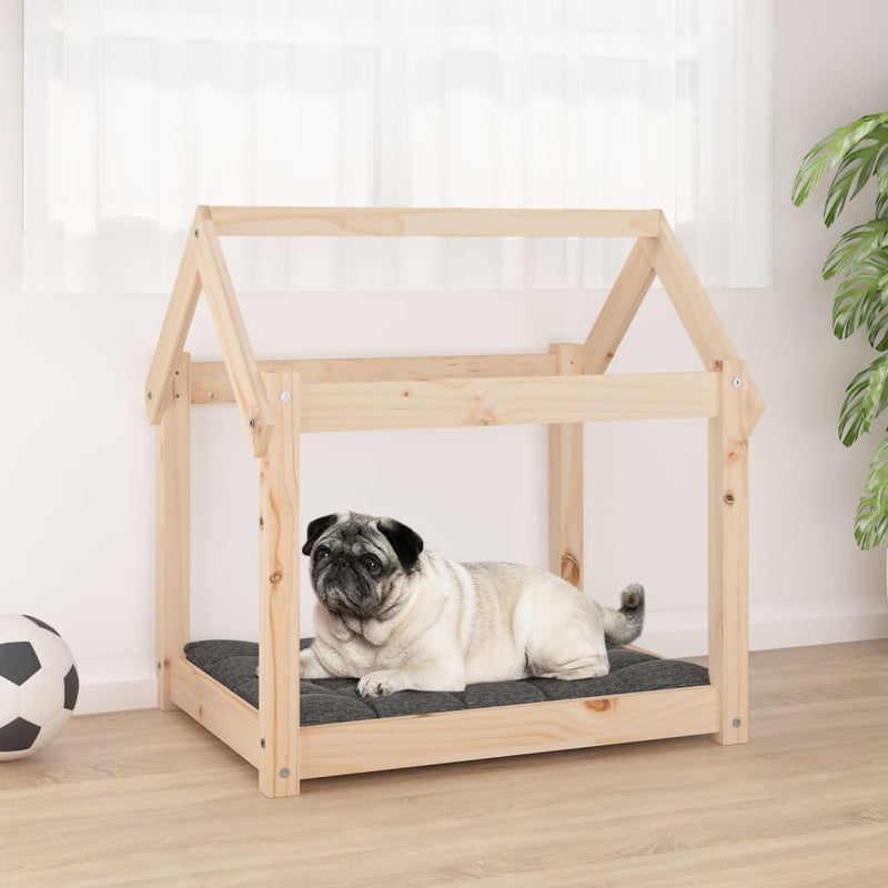 Vidaxl Dog Basket 71x55x70 cm Pino solido