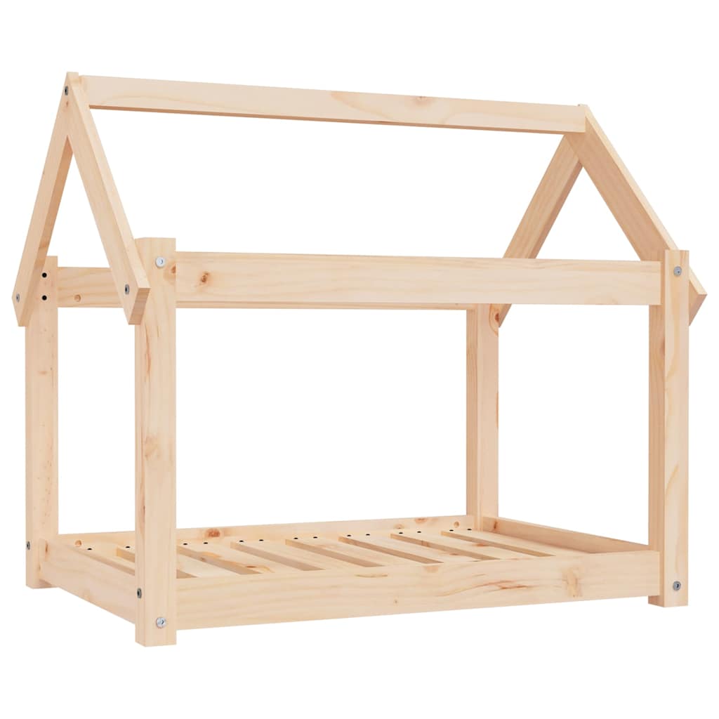 Vidaxl Dog Basket 81x60x70 cm Pino solido