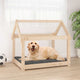 Vidaxl Dog Basket 81x60x70 cm Pino solido