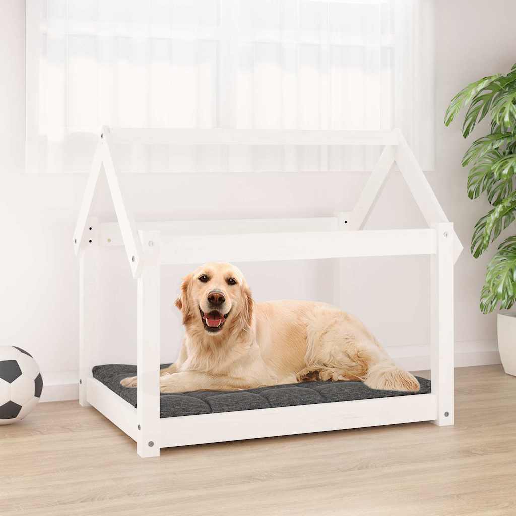 Vidaxl Dog Led 81x60x70 cm Pino solido
