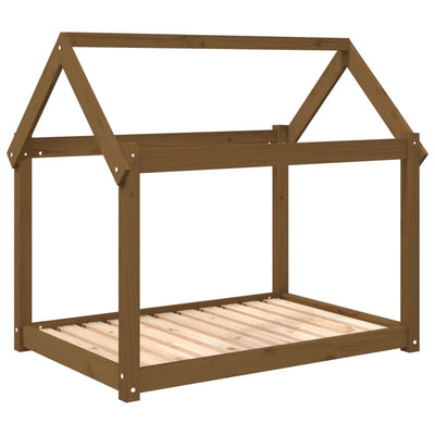 Vidaxl Dog Basket 101x70x90 cm Miele di pino solido