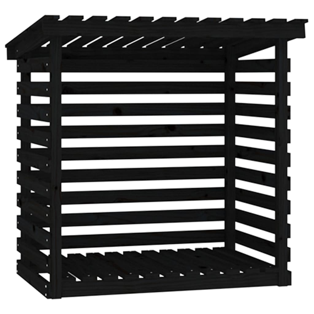 Vidaxl Fireplace Trek 108x73x108 cm de pino sólido