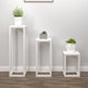 Vidaxl Stand in 3 parti Plant Set Pine Solid Pine