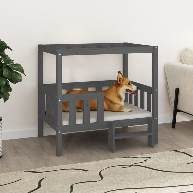 Vidaxl Dog Basket 95.5x73.5x90 cm Pinio solido