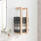 Vidaxx toallero 23x18x60 cm madera maciza de pino