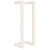 Vidaxl handdoekenrek 23x18x60 cm massief grenenhout wit