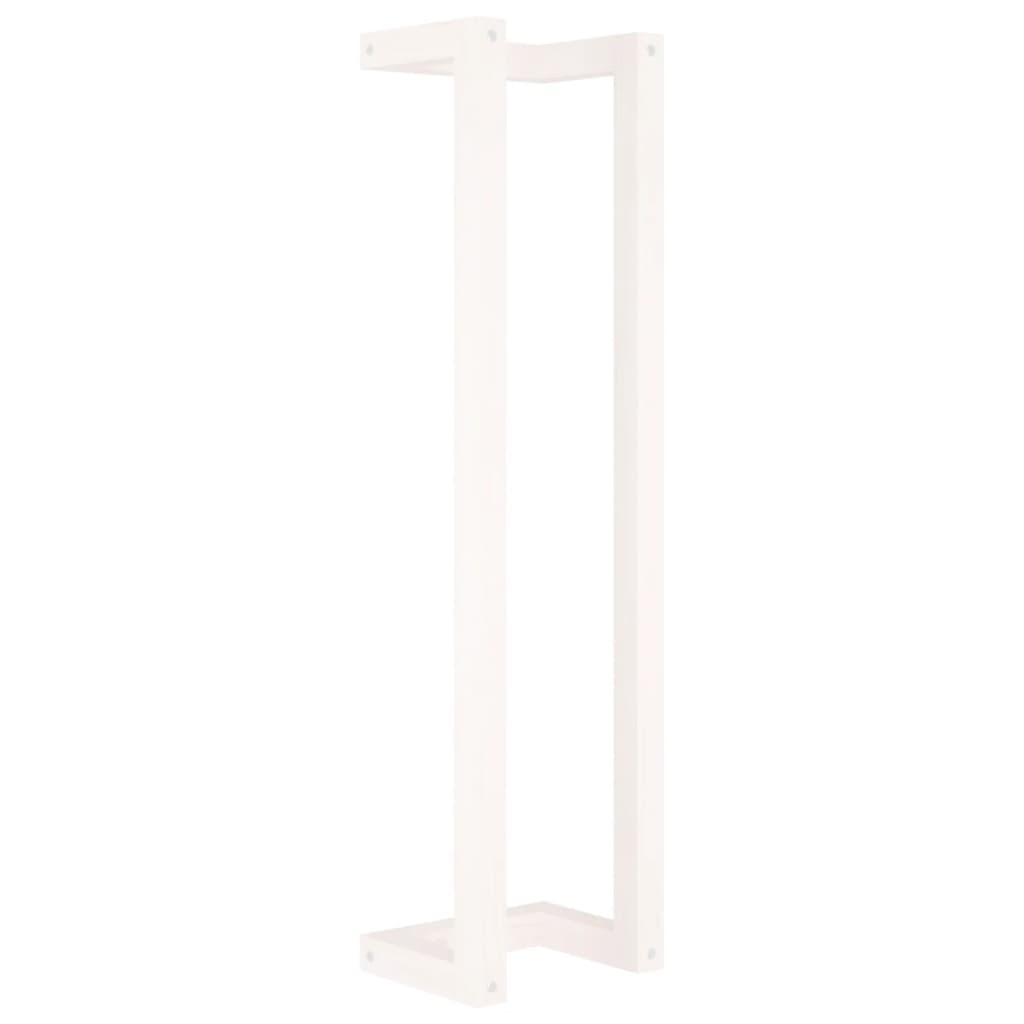 Vidaxx toallero 23x18x90 cm madera maciza de pino blanco