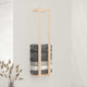 Vidaxx toallero 23x18x110 cm madera maciza de pino