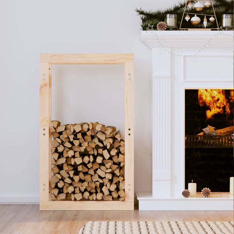 Chimenea de Vidaxl 60x25x100 cm de pino sólido