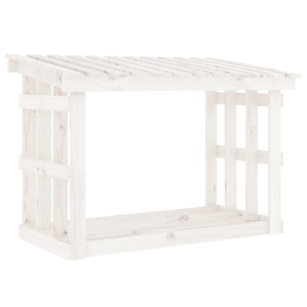 Vidaxl Fireplace Trek 108x64.5x77 cm de pino sólido
