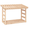 Vidaxl Fireplace Trek 108x64.5x78 cm de pino sólido