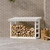 Chimenea de Vidaxl 108x64.5x78 cm de pino sólido