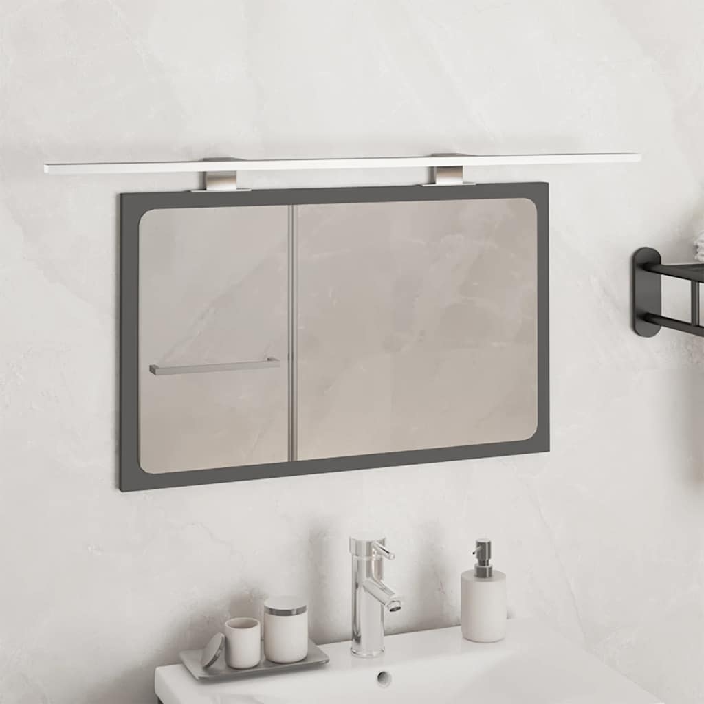 LED de la lámpara de espejo Vidaxl 13 W 80 cm 3000 K White cálido