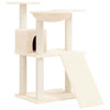 Muebles de gato de Vidaxl con postes de rascado de sisal 83 cm de crema