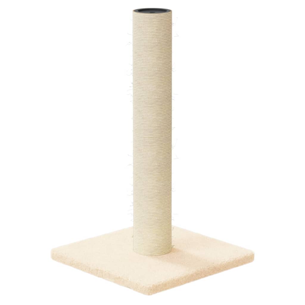 Vidaxl Scratching Post 22x22x45 cm Cream