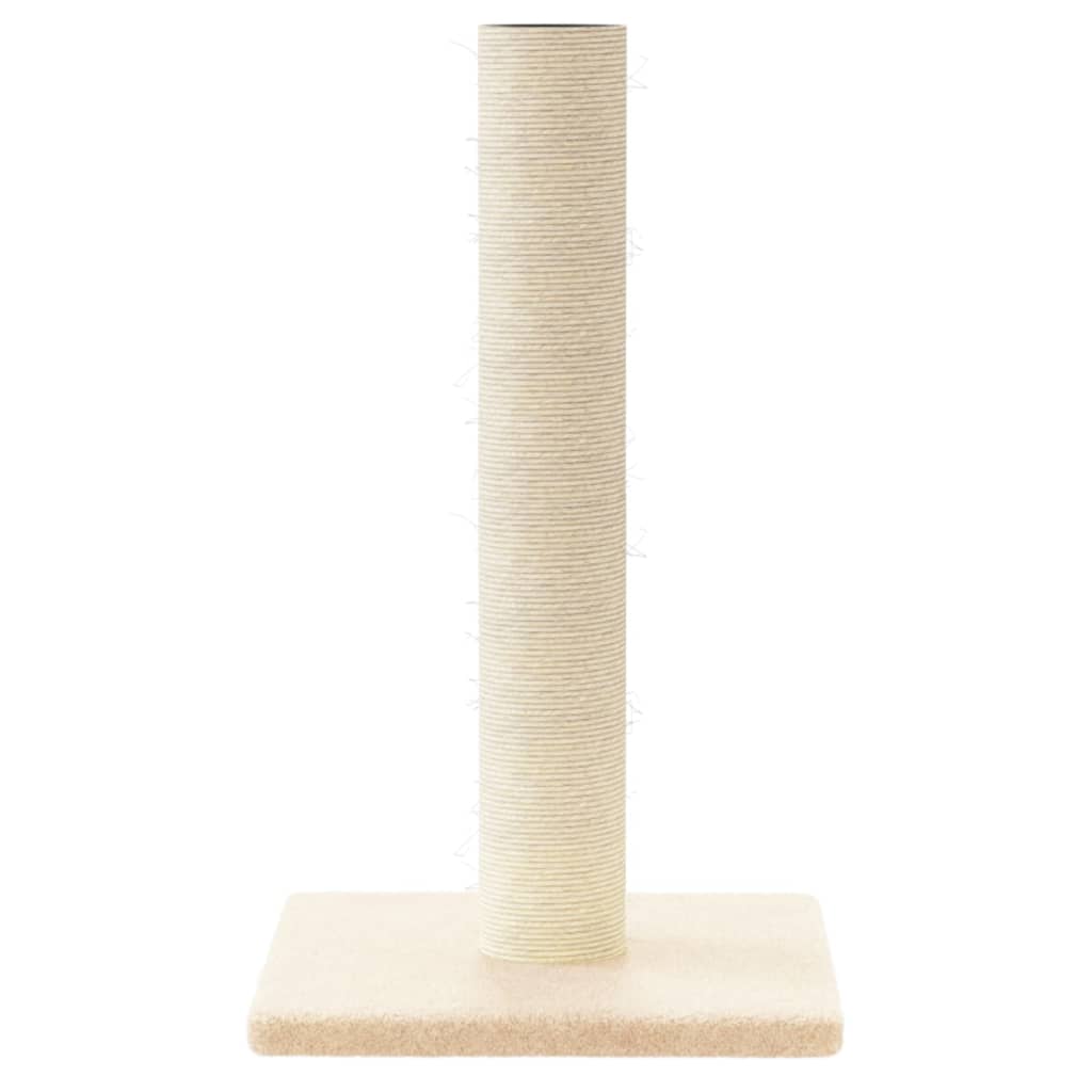 Vidaxl Scratching Post 22x22x45 cm Cream