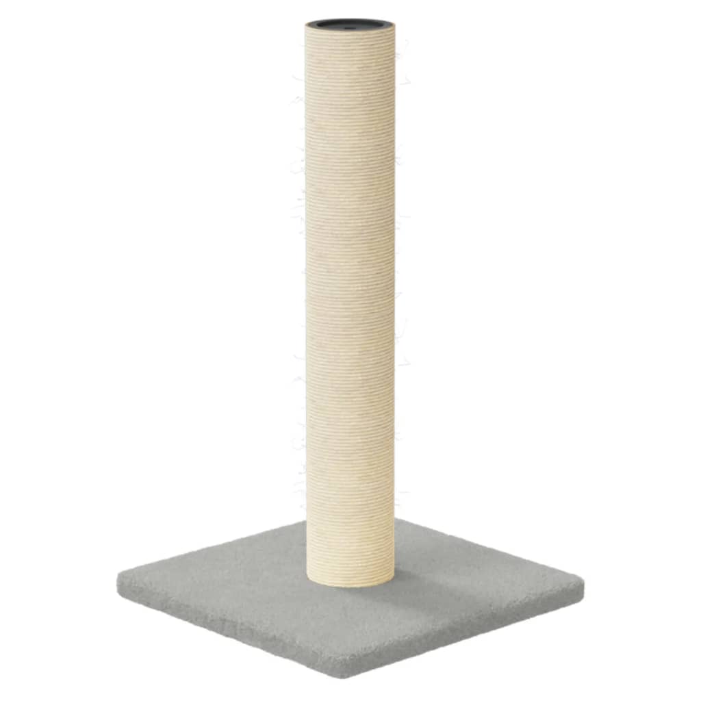 Vidaxl Scratching Post 22x22x45 cm grigio chiaro