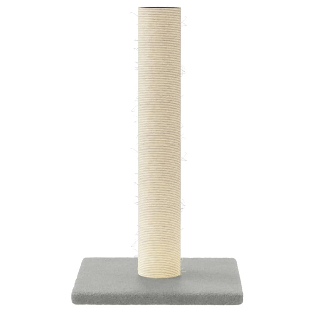 Vidaxl Scratching Post 22x22x45 cm grigio chiaro