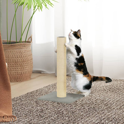 Vidaxl Scratching Post 22x22x45 cm grigio chiaro