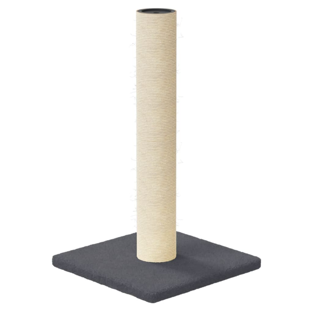 Vidaxl Scratching Post 22x22x45 cm grigio scuro