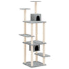 Vidaxl Cat Furniture con graffi di sisal 176 cm grigio chiaro