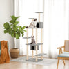 Vidaxl Cat Furniture con graffi di sisal 176 cm grigio chiaro