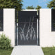 Porta Vidaxl 105x130 cm con antracite in acciaio di base