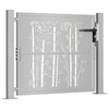 Porta Vidaxl con design di bambù 105x80 cm acciaio corn