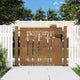 Vidaxl Port Square 105x80 cm acciaio Corten