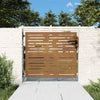 Vidaxl poort 85x75 cm vierkant cortenstaal