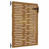 Vidaxl Poort 85x125 cm de acero cuadrado Corten