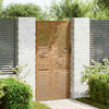 Vidaxl poort 85x175 cm vierkant cortenstaal