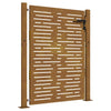 Vidaxl Poort 105x130 cm de acero cuadrado Corten