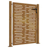 Puerta vidaxxl 100x150 cm cuadrada acero corten