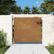 Puerta vidaxxl 85x125 cm acero corten